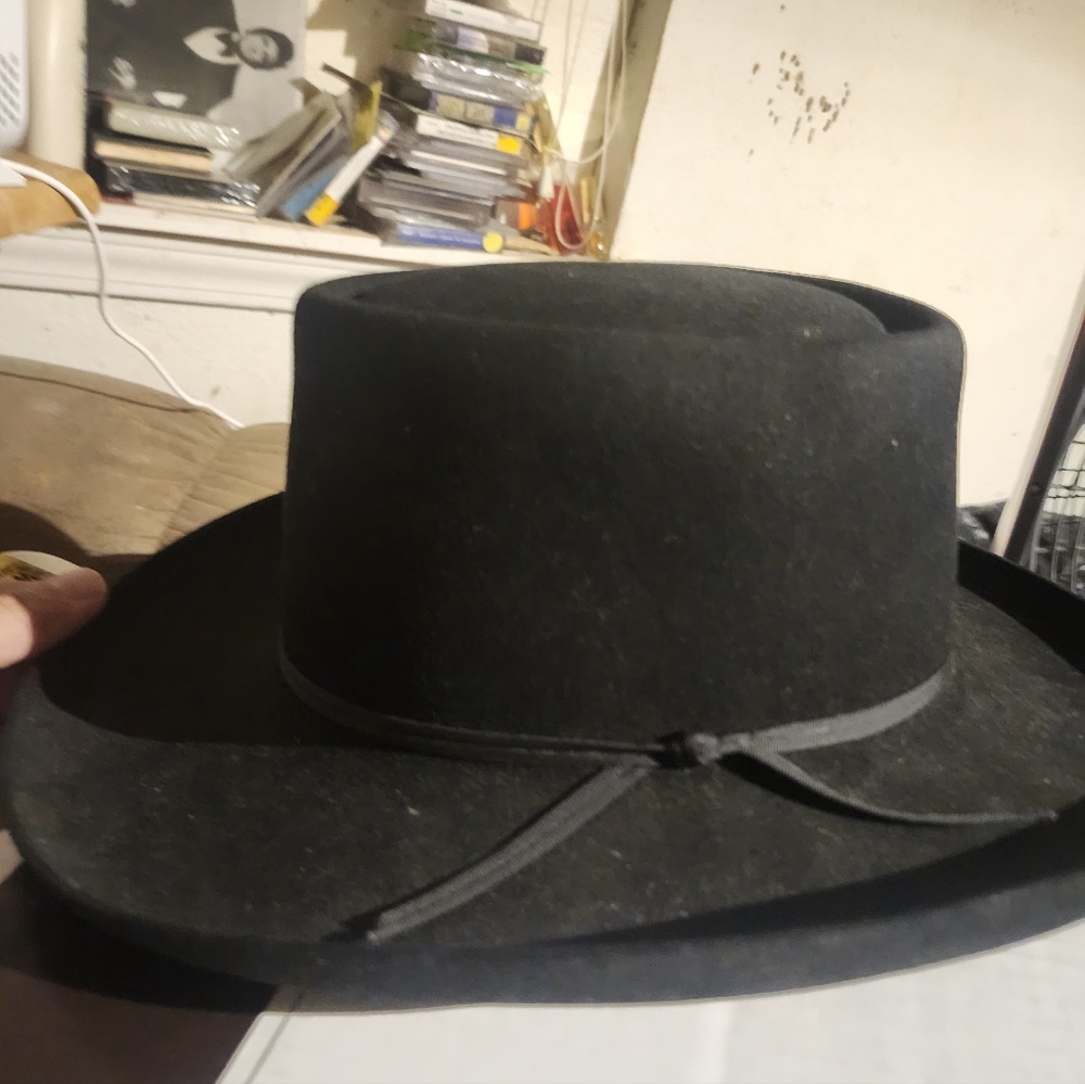 VTG resistol non conforming vaquero cowboy hat made in texas - Picture 7 of 10